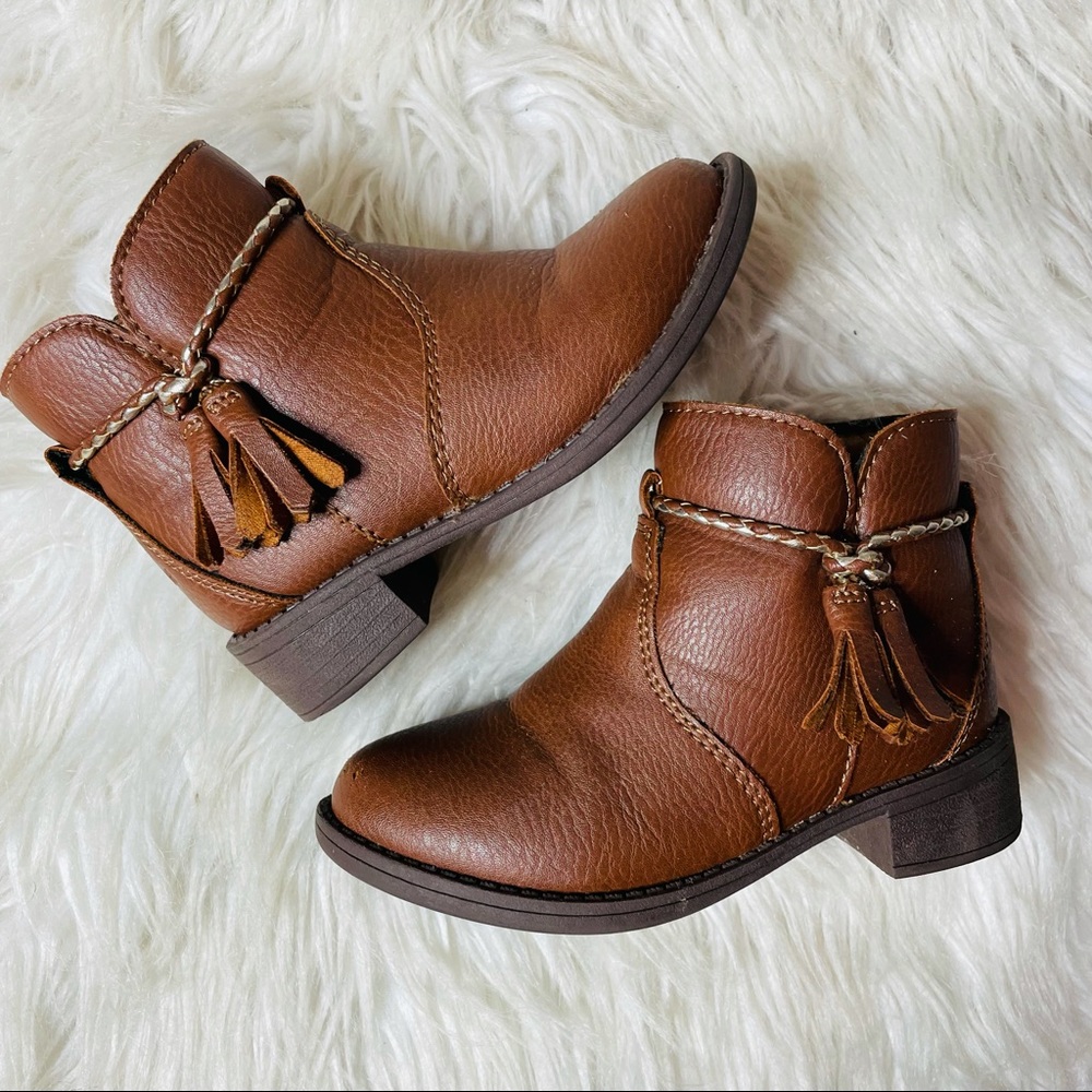 Osh Kosh Toddler Brown Booties